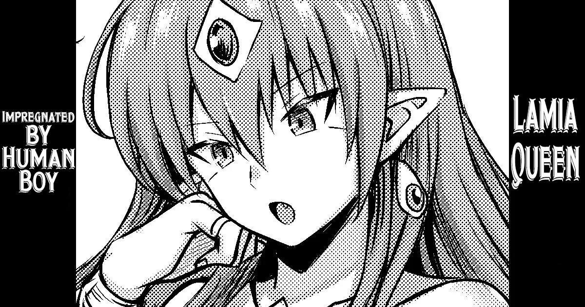 Hentai Manga Comic-Lamia Queen Impregnated by Human Boy-Read-1